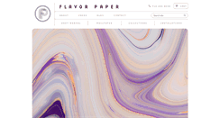 Desktop Screenshot of flavorpaper.com